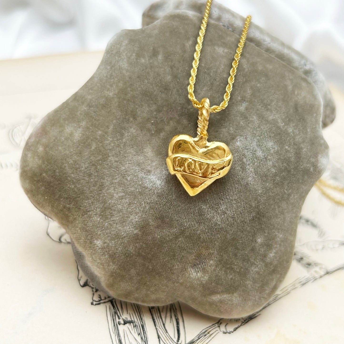 Heart Necklace | Gold Plated